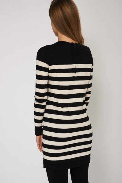 Basic Striped Jumper Dress