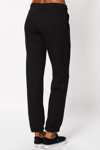 Black Soft Brushed Sweatpants