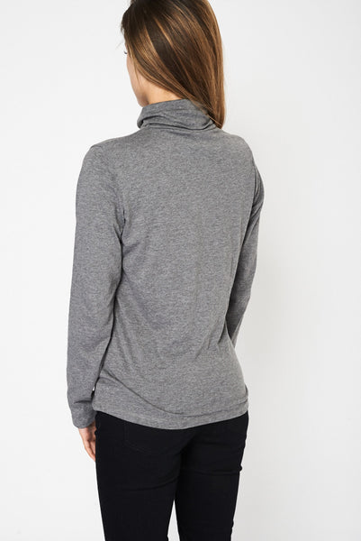 Grey Roll Neck Top Ex-Branded