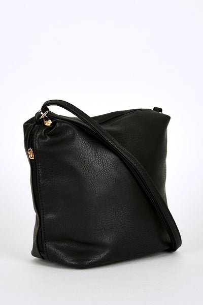 Classic Leatherette Small Bag With Tassel Detail