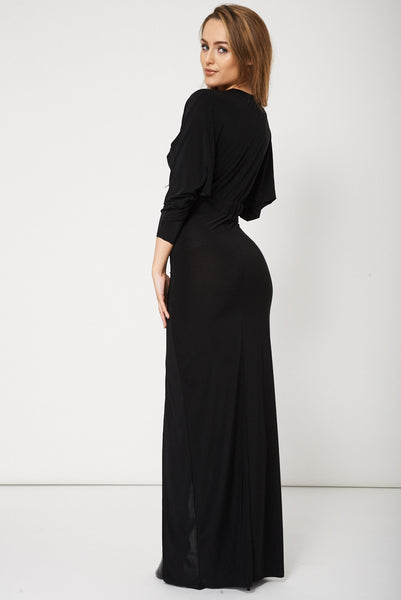 Top Quality High Thigh Split Maxi Dress Ex-Branded