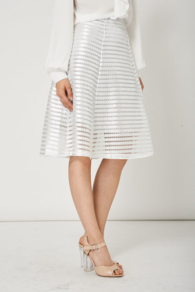 Laser Cut Full Circle Skirt