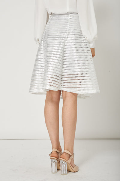 Laser Cut Full Circle Skirt