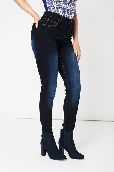 Faded Style Skinny Jeans Ex-Branded