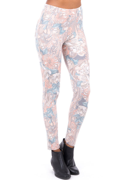 Flower Print Leggings