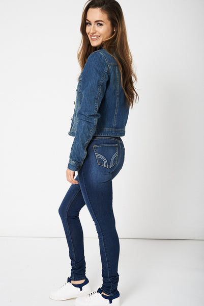 Blue Skinny Leg Jeans Ex-Branded