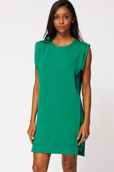 Green Straight Dress Limited Stock