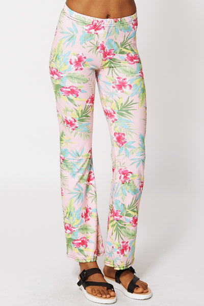 Floral Pink Summer Trousers