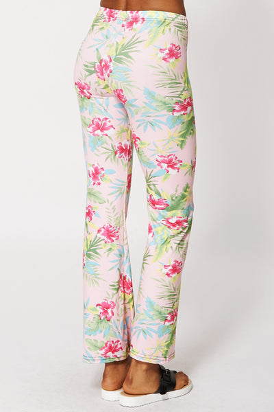 Floral Pink Summer Trousers