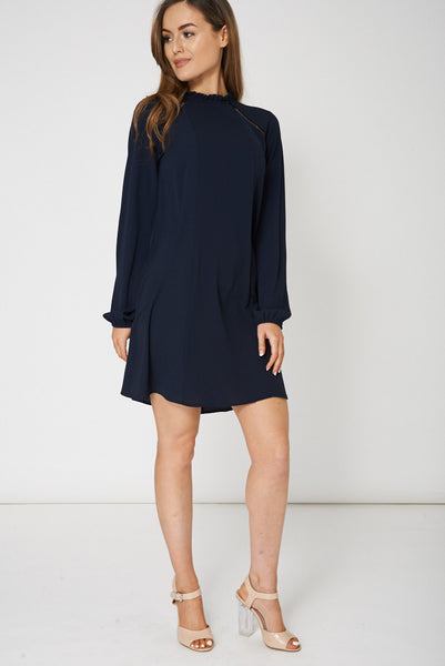 Navy Tunic Dress Ex-Branded Available in Plus Sizes