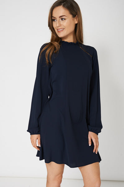 Navy Tunic Dress Ex-Branded Available in Plus Sizes