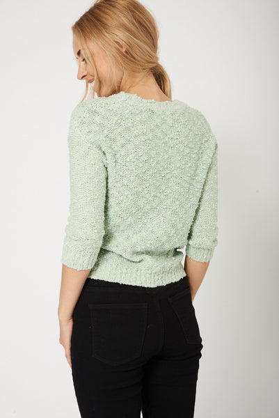 Classy Look Textured Ladies Jumper Ex-Branded Available In Plus Sizes