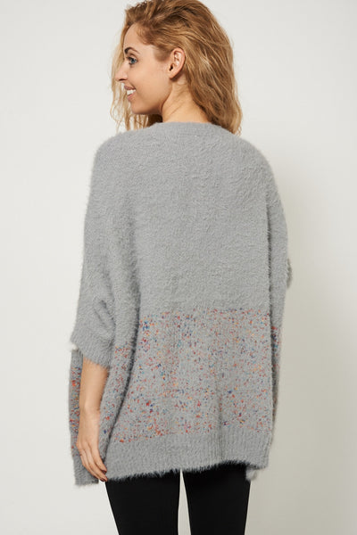 Soft Fluffy Feel Knitted Sweater