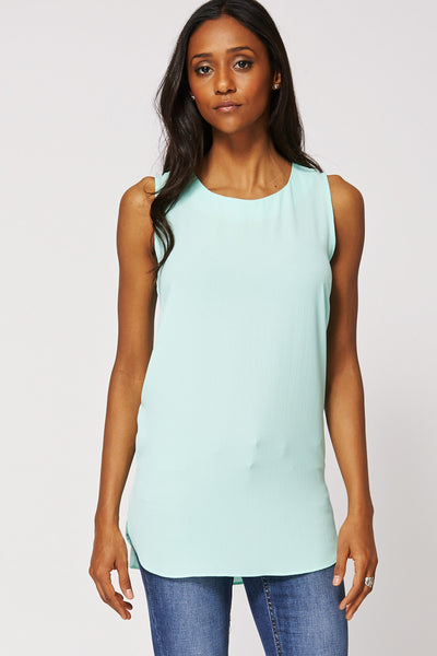 Bow Back Sleeveless Top Ex-Branded