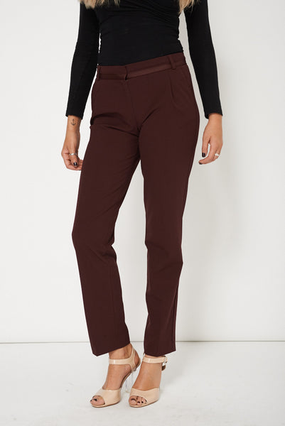 Smart Burgundy Trouser Perfect For Office Wear