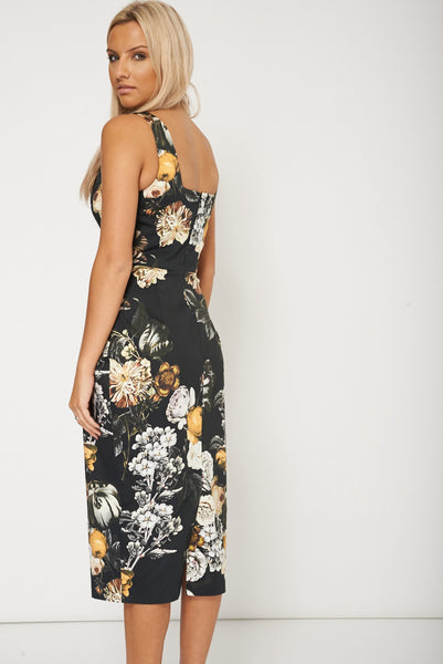 Latest Range Dress With Floral Design Available In Plus Sizes