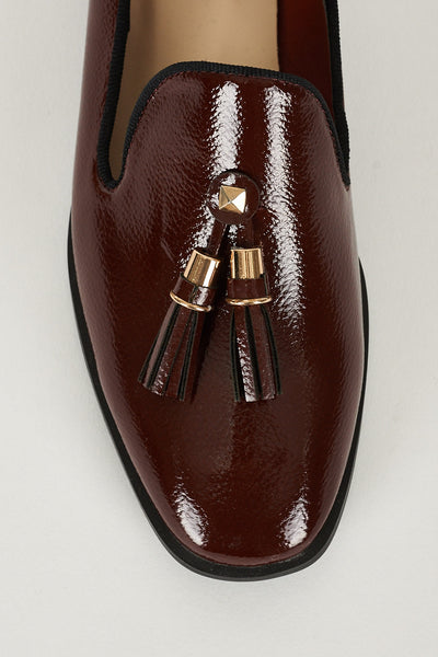 Flat Loafers Shoes With Tassels