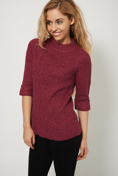 Squashy Long Sleeved Knitted Jumper Ex-Branded Plus Sizes Available