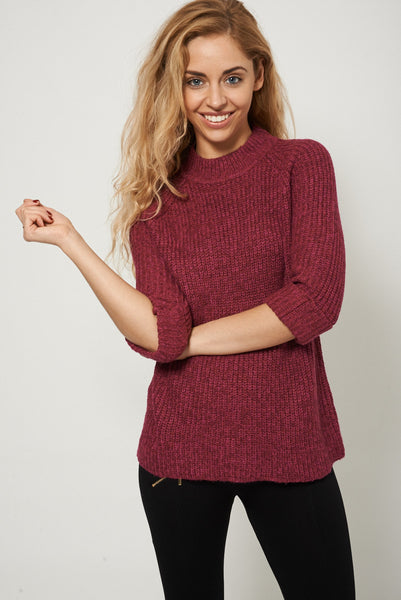 Squashy Long Sleeved Knitted Jumper Ex-Branded Plus Sizes Available