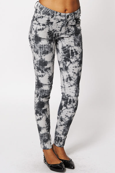 Tie Dye Skinny Trousers