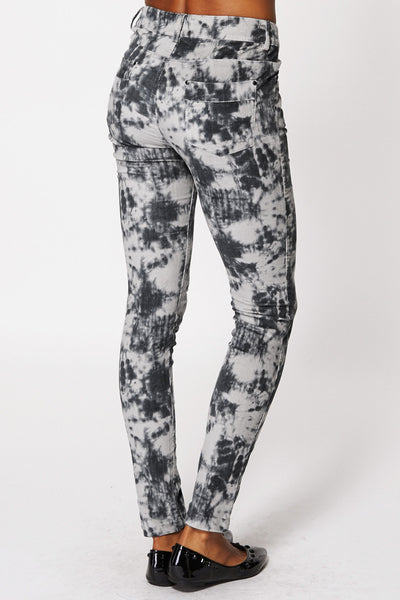 Tie Dye Skinny Trousers