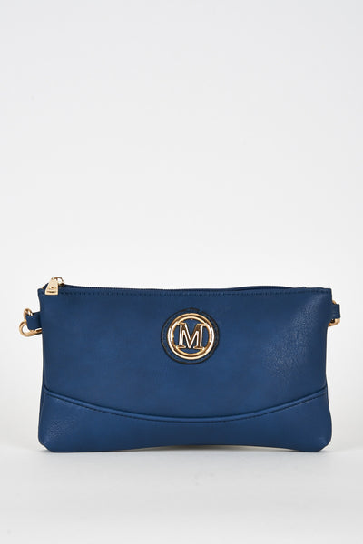 Small M Logo Clutch Bag