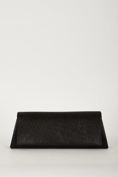 Luxurious Soft Textured Flap Over Clutch Bag