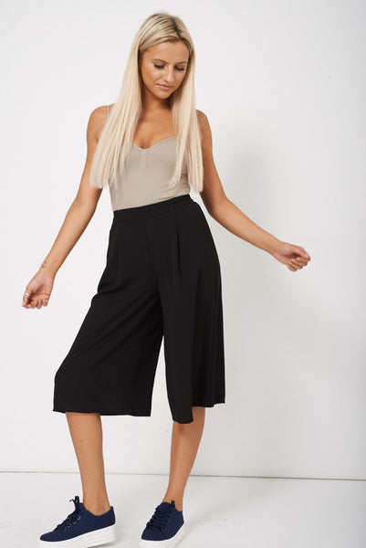 Black Culotte Trouser Ex-Branded