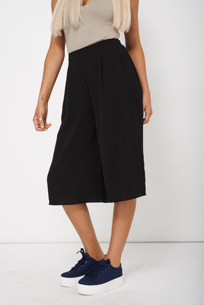 Black Culotte Trouser Ex-Branded