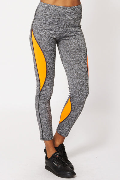 Grey and Orange Keep Fit Trousers