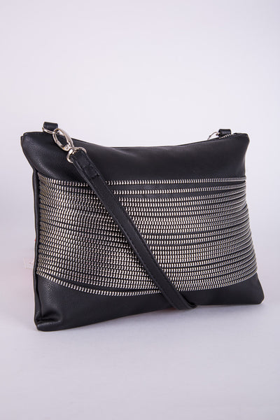 Small Cross Body Bag With Chain Detail