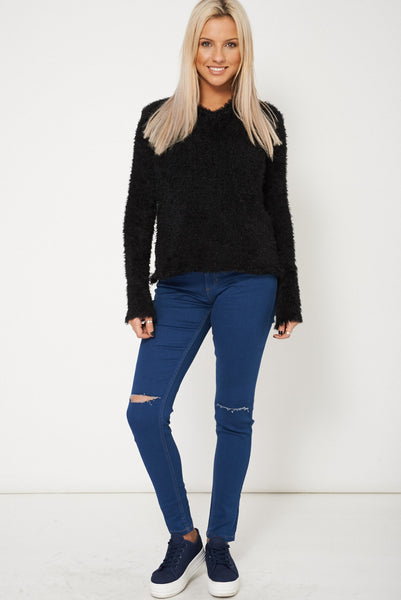 Super Soft Touch Sweater With Fluffy Feel