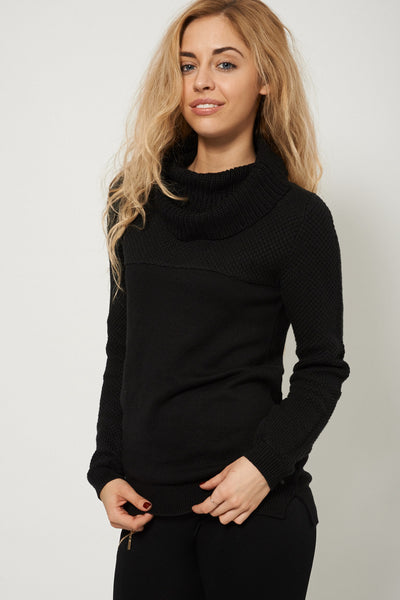 Traditional Roll Neck Jumper Ex-Branded