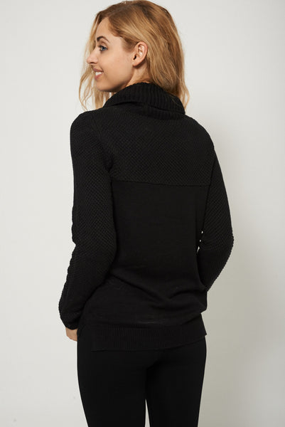 Traditional Roll Neck Jumper Ex-Branded