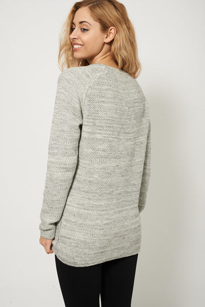 Pure Cotton Fine-Knit Jumper Ex-Branded