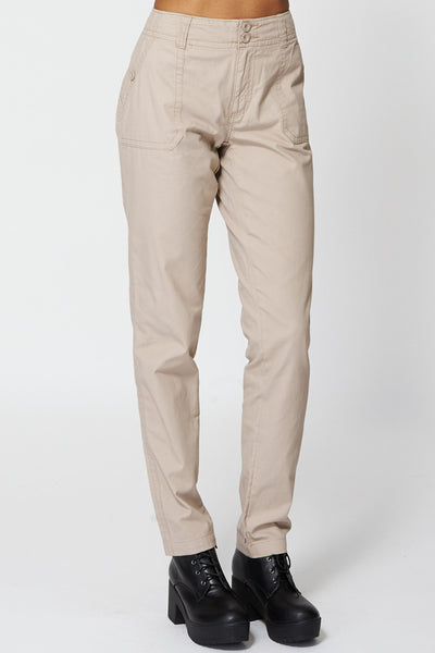 Beige Combat Style Trouser Ex-Branded