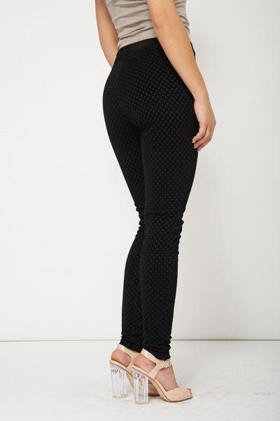 Trendy Black Skinny Trouser Ex-Branded