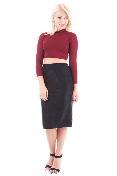 Smart Pencil Skirt