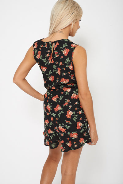 Sleeveless Wrap Around Playsuit