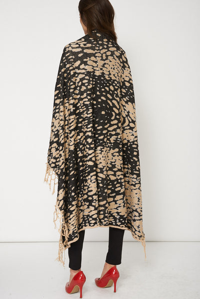 New Season Fashion Knitted Poncho